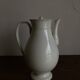 Creil and Montereau neo-classical Directoire coffee pot in fine earthenware circa 1800