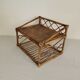 Rattan shelf