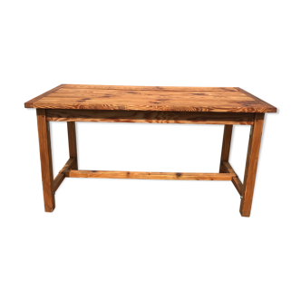 Pine garden table