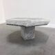 Vintage marble coffee table, 1970s