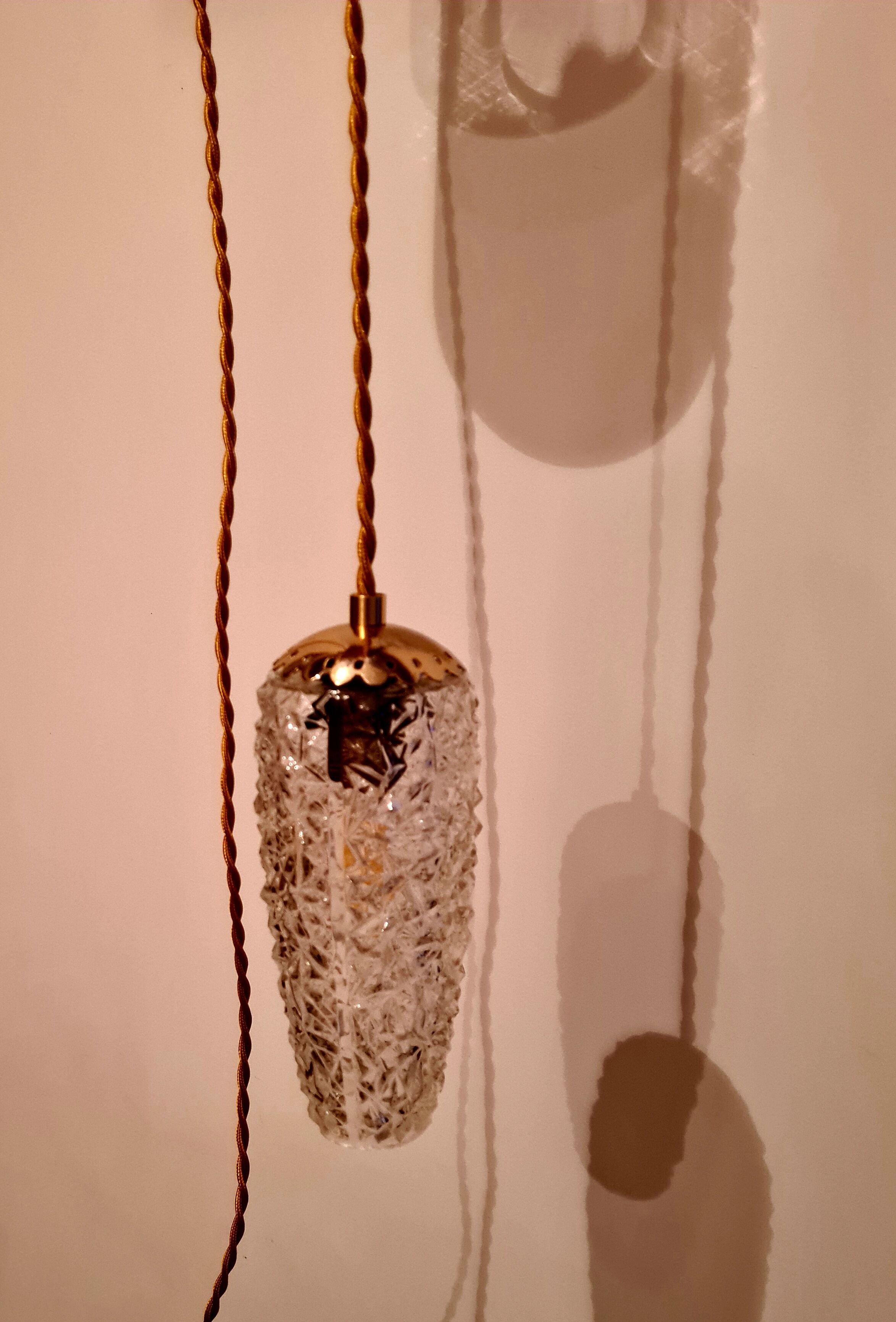 vintage glass walker year 50 60