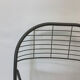 Set of 2 post modern wire chairs by Niels Gammelgaard for Ikea , 1980's