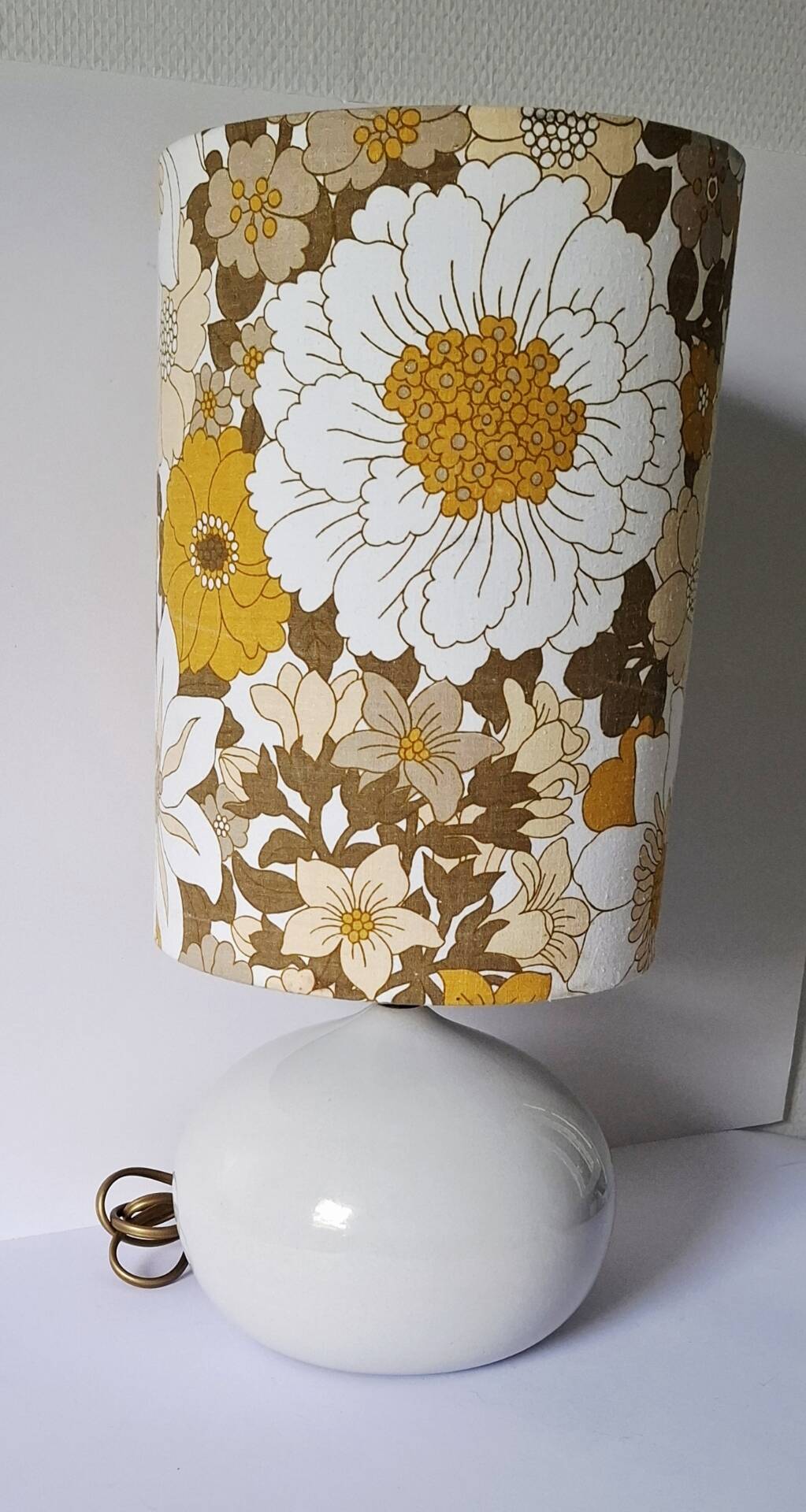 Lampe céramique vintage