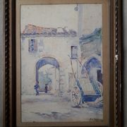 Old painting from the Nancy school