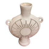 Vintage Malicorne amphora vase