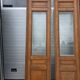 4 solid oak partition doors (high quality)
