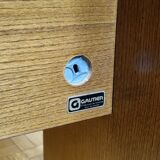 Solid wood bench "Gautier" vintage, 60s-70s