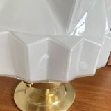 Antique glass globe skyscraper table desk lamp
