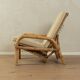 Chaise longue en bambou des années 1960