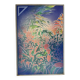 Foliage, oil on wood panel, signed Jean Noel Zanetti