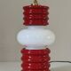 Vintage 70s ceramic design lantern lamp