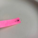 2 plates on Sarreguemines pedestal