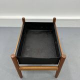 Vintage danishs modern modern teak, brass planter/ flower box/pot plant stand 1960s