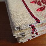 6 linen napkins 52 x 47