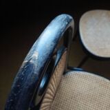 Antique black chairs