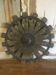 Key ring wheel or other in wood and metal