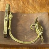 Bronze coat rack