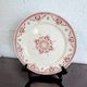 Old iron earth plate Creil and Montereau - Admiral decoration