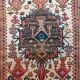 Vintage Afghan Balouch rug, hand-knotted, 100% wool, 1934