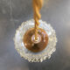 Suspension vintage en verre