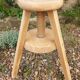 Tripod stool with screw