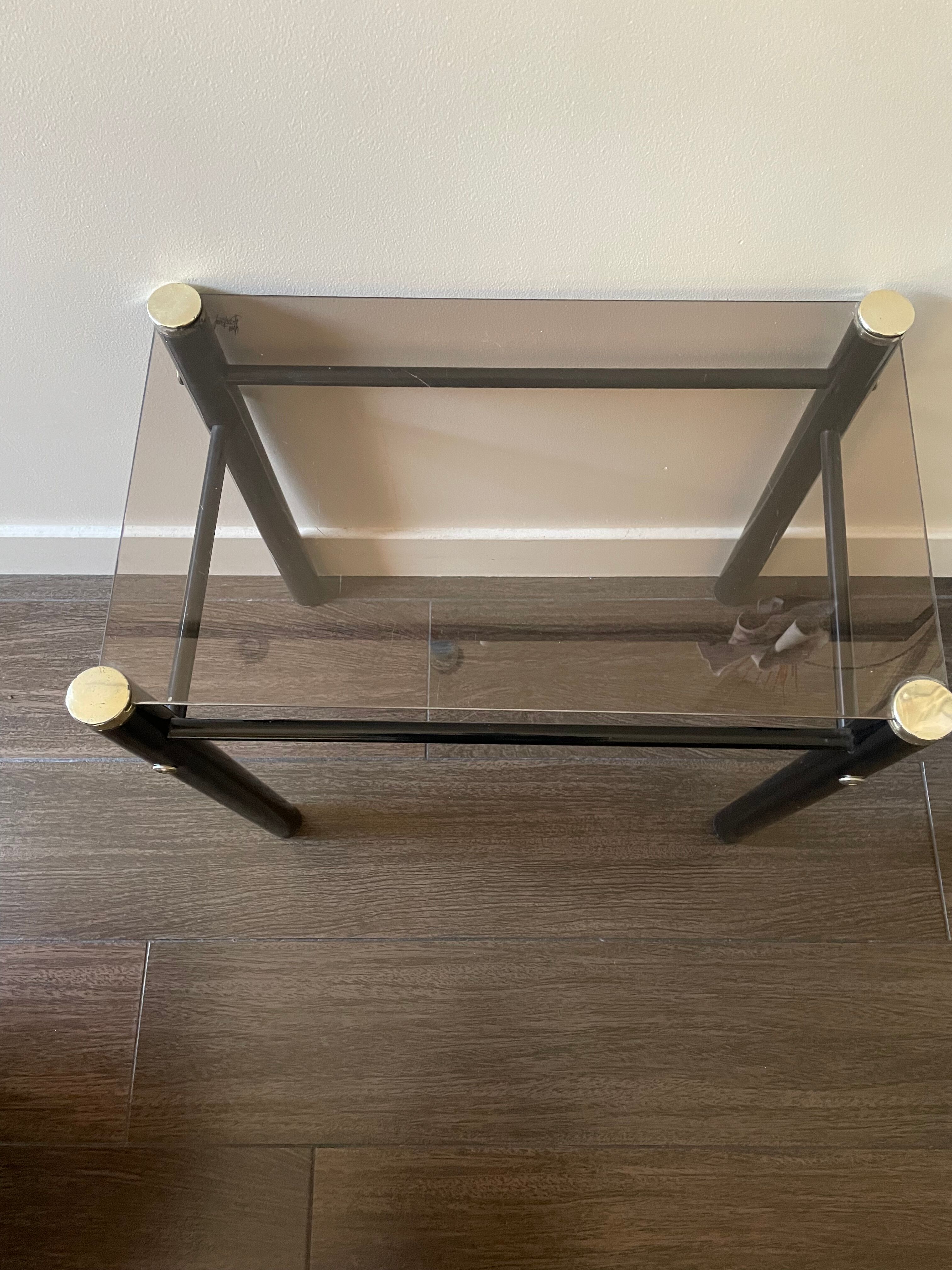 Nesting tables by Yves Boutboul, designer from the 70s
