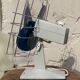 Vintage fan calor 1970 blue and white