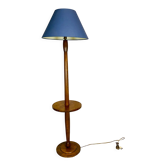 Oak floor lamp