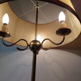 Vintage lamp lamp 3 brass lights