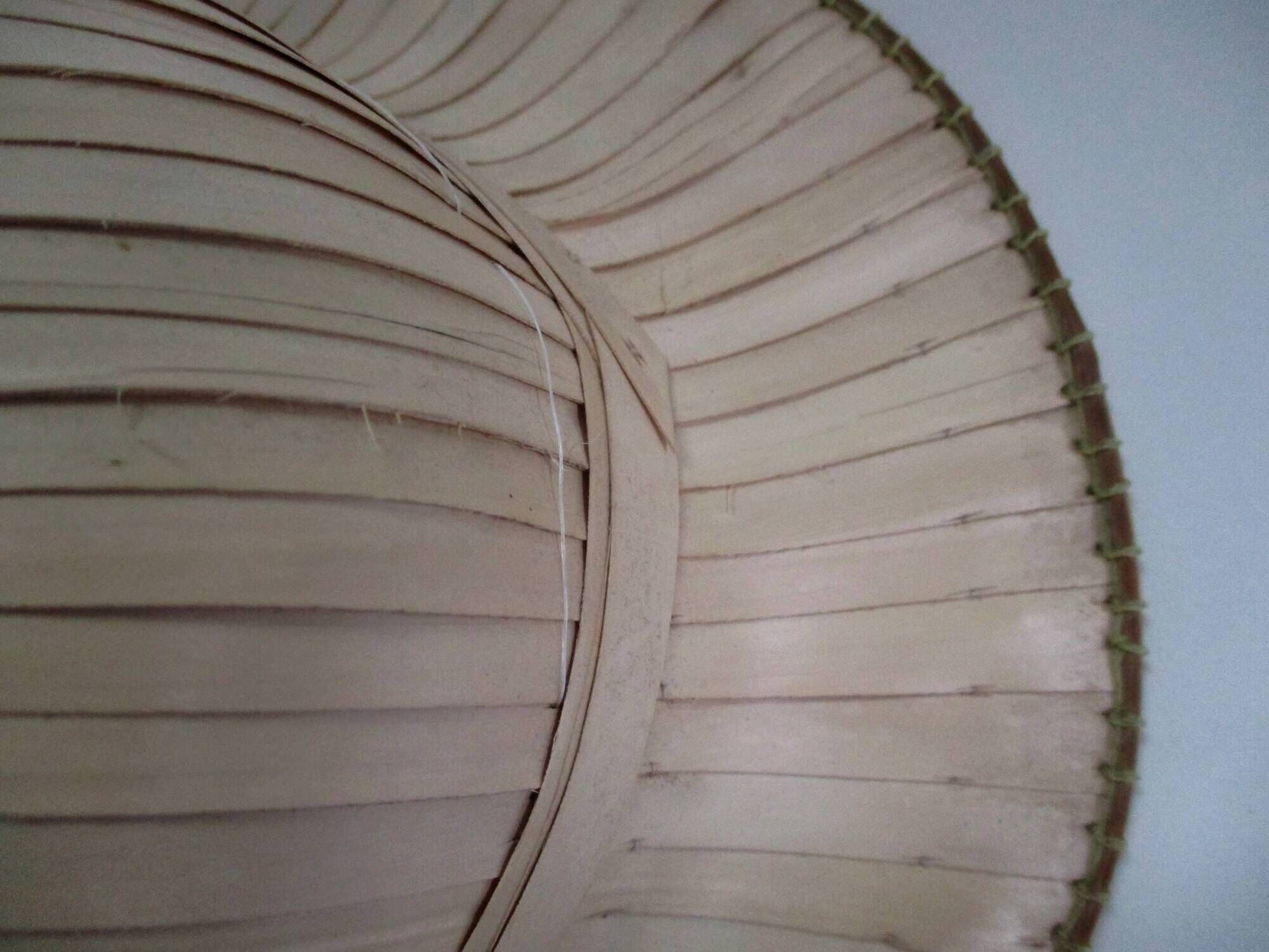 Colonial hat made of rattan and plant fibers - vintage