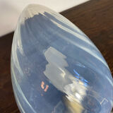 Suspension en verre et métal Art Déco