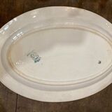 Oval dish Terre de Fer Saint-Amand - Hamage model Mare-Louise