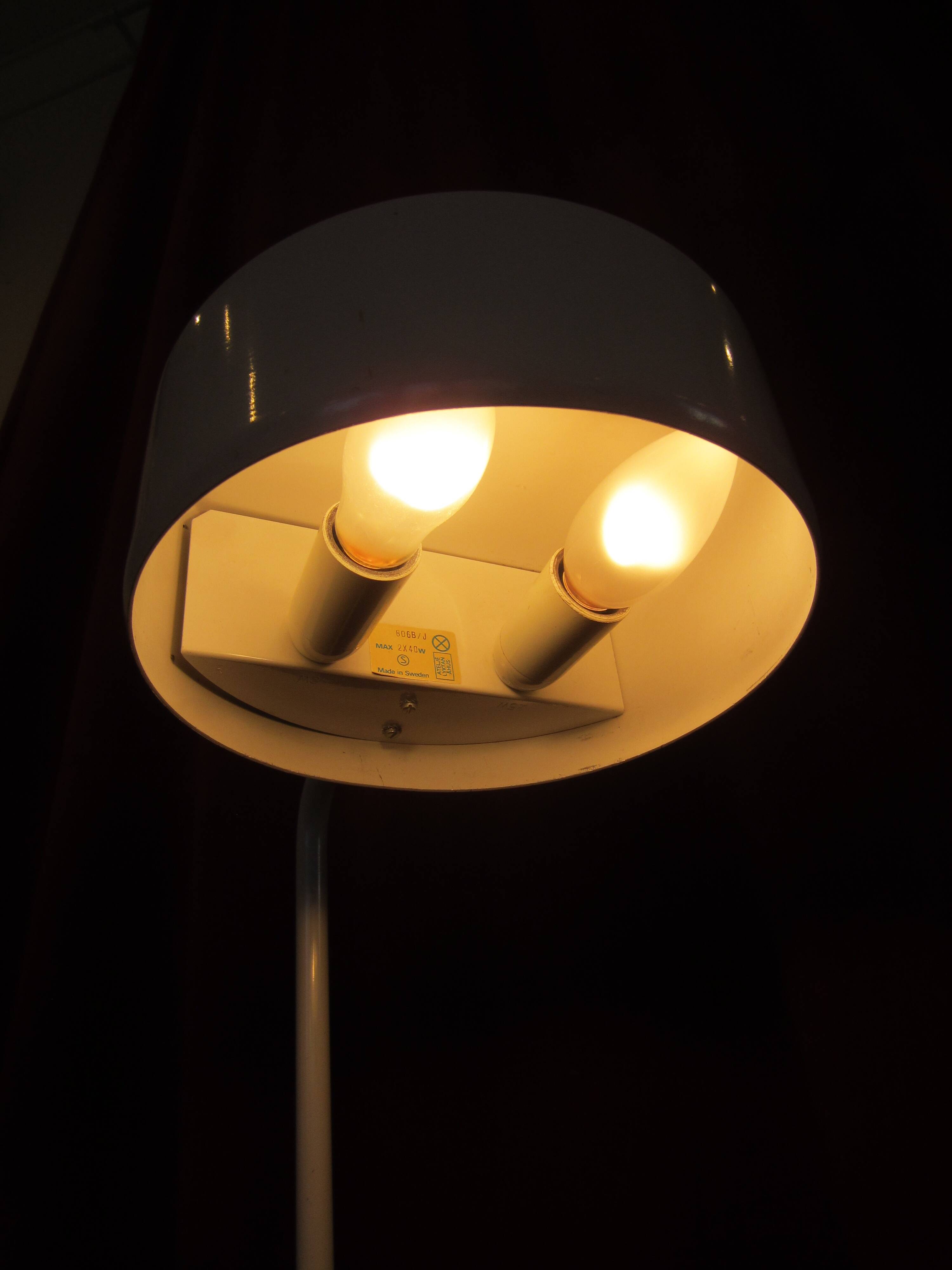 Scandinavian Simris desk lamp by Anders Pehrson for Ateljé Lyktan