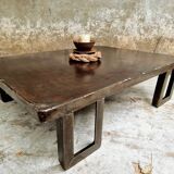 Industrial coffee table pallet table blank steel