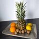 Willy Rizzo style ice effect lucite tray, Italy, circa 1970s