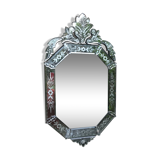 Venetian mirror circa 1900, 100x54 cm