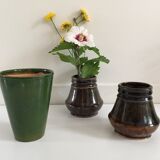 Set of 3 vintage ceramic vases