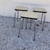 3 formica stools