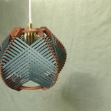 Baladeuse vert foncée tissée à suspendre