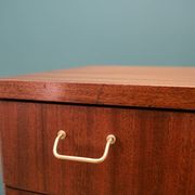 Mahogany chest of drawers, Scandinavian design, 1970s, production: Denmark