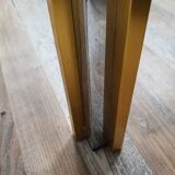 Table basse de Renato Zevi avec plateau en miroir, années 70