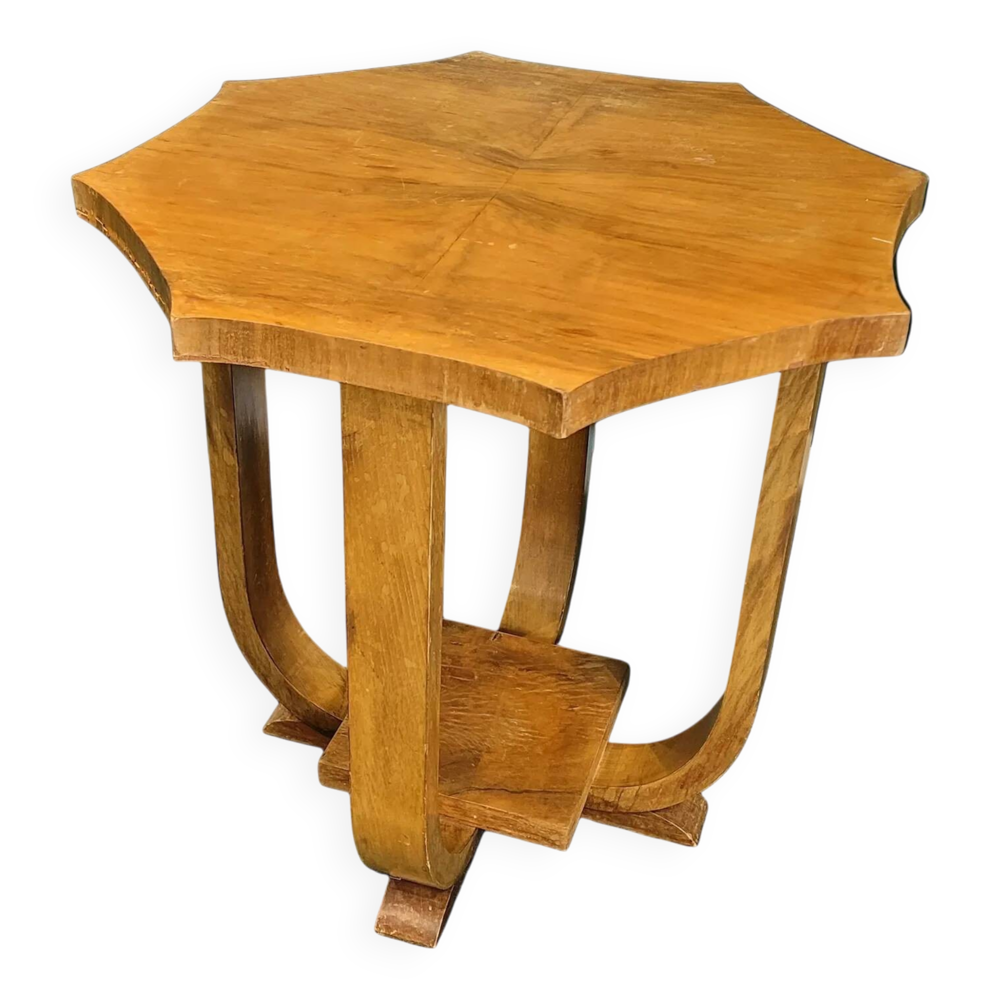 Octagonal Art Deco side table