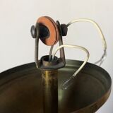 Red beaded wall lamp 1960