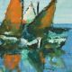 « Bateaux en mer » de Carl Carlsson