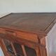 Antique glass-fronted Parisian wardrobe