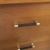 Commode scandinave pieds compas