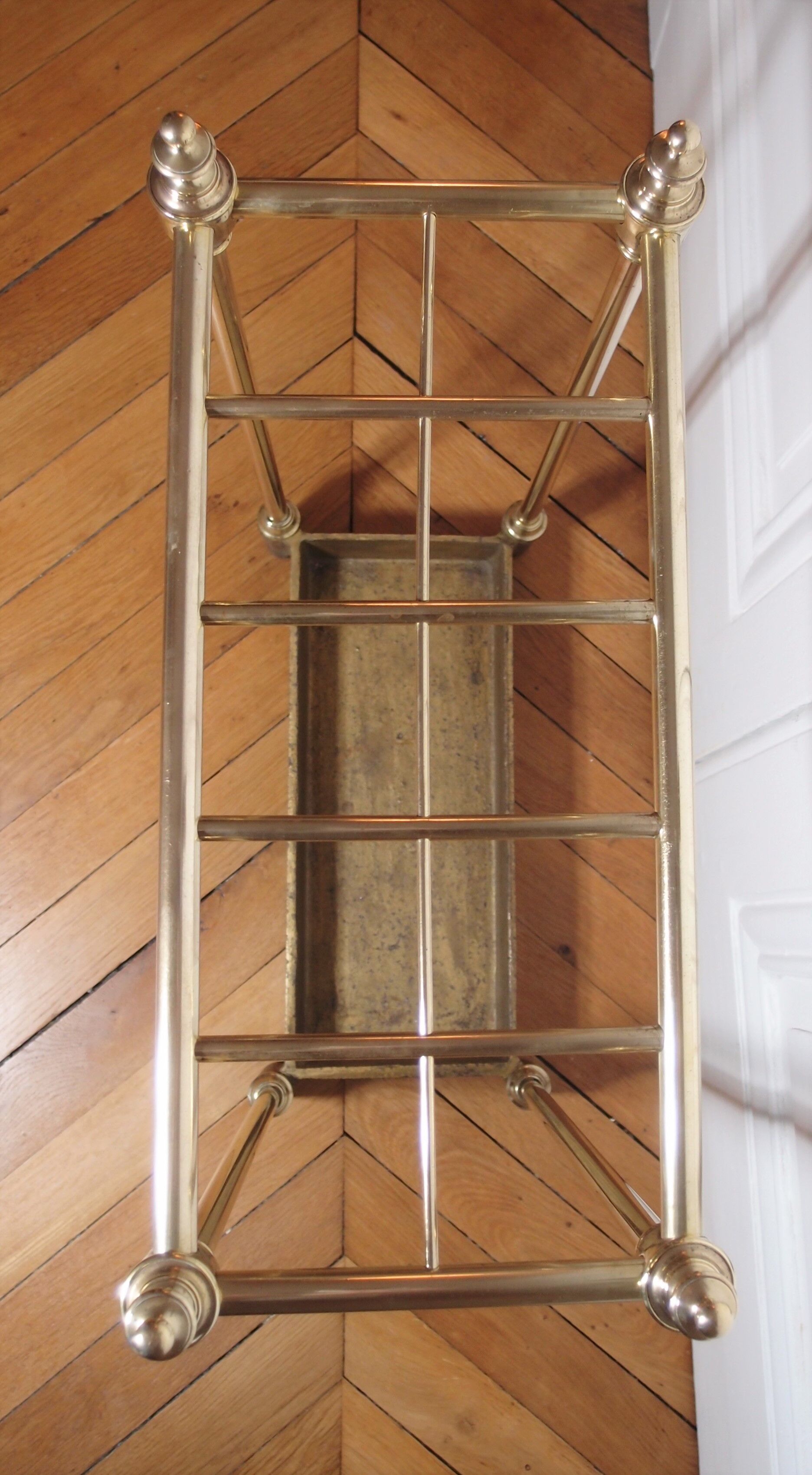 Door umbrella Golden brass 1900