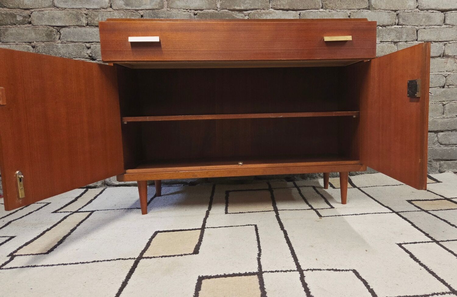 Vintage Scandinavian furniture from the 1960s.