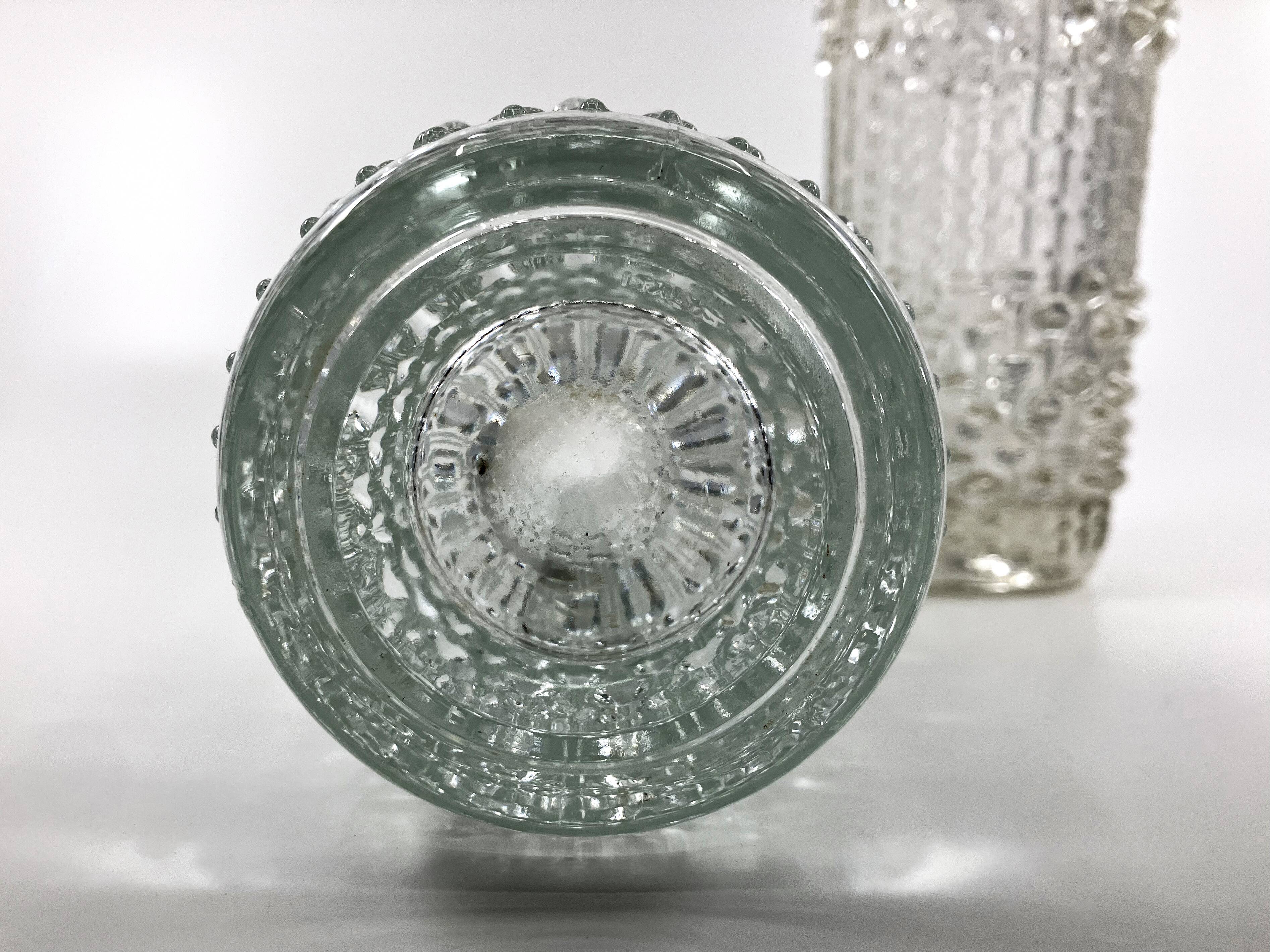 2 vase sklo union • verrerie hermanova hut • design frantisek peceny • 1972