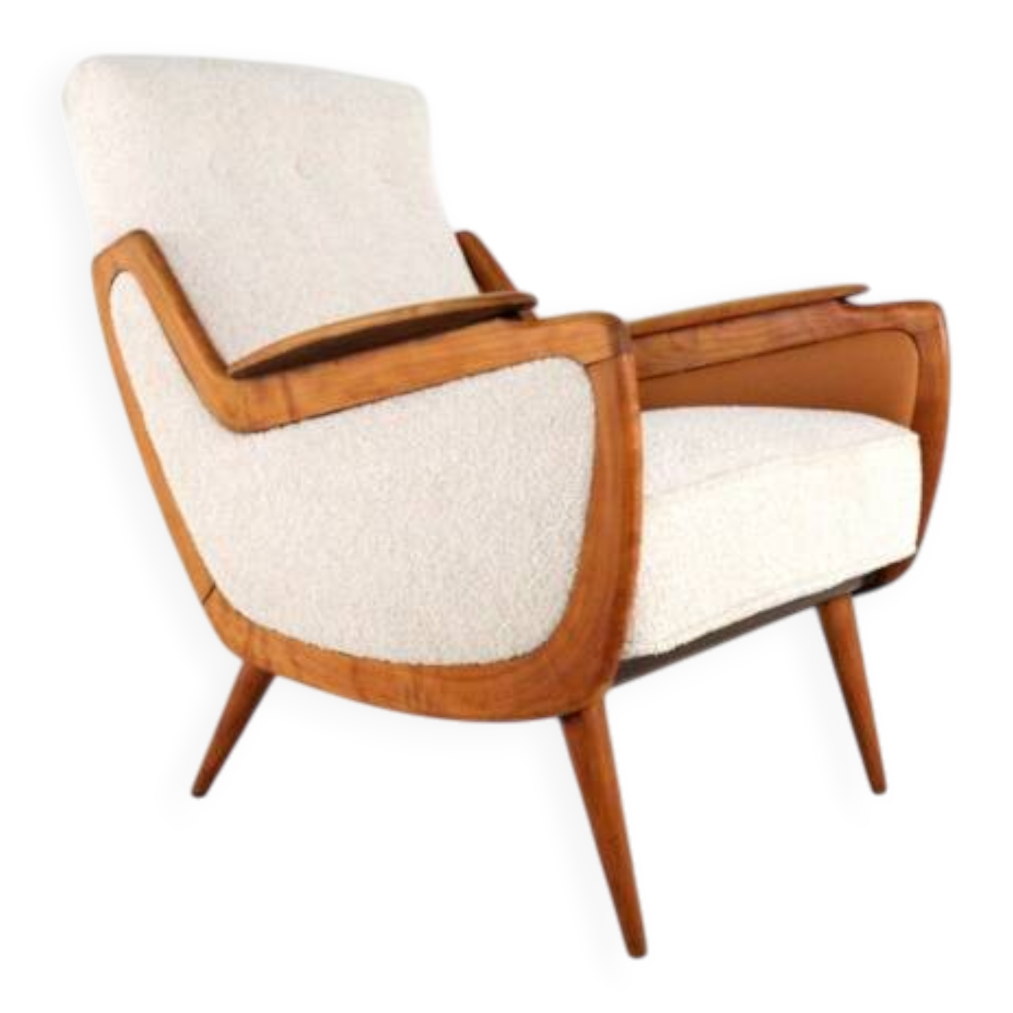 Armchair 'Uffenheim' - fully restored - mid century modern